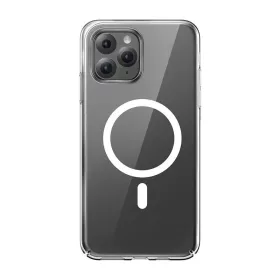   Baseus Crystal Clear mágneses telefontok iPhone 11 Pro Max (átlátszó), edzett üvegfólia + tisztító készlet