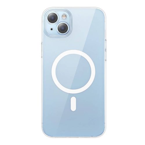 Baseus Crystal Series mágneses tok iPhone 14 Plus készülékhez + edzett üvegfólia