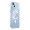 Baseus Crystal Series mágneses tok iPhone 14 Plus készülékhez + edzett üvegfólia