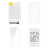 Baseus Crystal Series mágneses tok iPhone 14 Plus készülékhez + edzett üvegfólia
