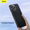 Baseus Frosted Glass iPhone 13 Pro Max tok (fekete)