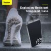 Baseus Frosted Glass iPhone 13 Pro Max tok (fekete)