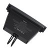 Baseus T-Space hub USB-C Lightning kábellel Teslához (fekete)