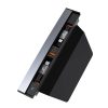 Baseus T-Space hub USB-C Lightning kábellel Teslához (fekete)