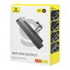 Baseus T-Space hub USB-C Lightning kábellel Teslához (fekete)