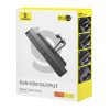Baseus T-Space hub USB-C-USB-C kábellel Teslához (fekete)