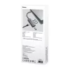 Baseus UltraJoy 5 az 1-ben USB-C hub/adapter - HDMI, 4x USB 3.0 - szürke