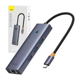 Baseus UltraJoy 4in1 USB-C És RJ45 HUB (31786)