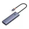 Baseus UltraJoy 4 az 1-ben USB-C hub/adapter - USB 3.0 - szürke