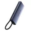 Baseus UltraJoy 4-Port USB 3.0 HUB, /USB-C Csatlakozó (37026)