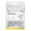 Baseus Cat 7 UTP Ethernet RJ45 lapos kábel, 0,5m (fekete)