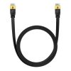 Baseus Cat 7 UTP Ethernet RJ45 lapos kábel, 3m (fekete)