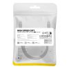 Baseus Cat 7 UTP Ethernet RJ45 lapos kábel, 3m (fekete)