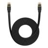 Baseus Cat 7 UTP Ethernet RJ45 lapos kábel, 8m (fekete)