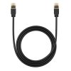 Baseus Cat 7 10Gb Ethernet RJ45 kábel 1,5m fekete