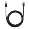 Baseus Cat 7 10Gb Ethernet RJ45 kábel 1,5m fekete