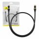Baseus Hálózati kábel Cat.8, Ethernet RJ45, 40Gbps, 0,5m (fekete)