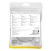 Baseus Hálózati kábel Cat.8, Ethernet RJ45, 40Gbps, 0,5m (fekete)