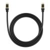 Baseus Hálózati kábel Cat.8, Ethernet RJ45, 40Gbps, 1,5m (fekete)