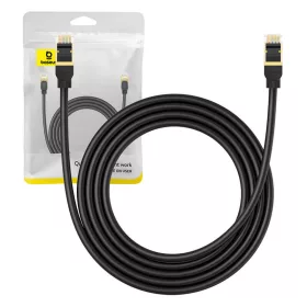   Baseus Ethernet RJ45 hálózati kábel Cat.8, 40Gbps, 2m (fekete)