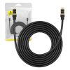 Baseus Hálózati kábel Cat.8, Ethernet RJ45, 40Gbps, 5m (fekete)