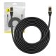 Baseus Hálózati kábel Cat.8, Ethernet RJ45, 40Gbps, 5m (fekete)