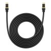 Baseus Hálózati kábel Cat.8, Ethernet RJ45, 40Gbps, 5m (fekete)