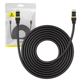   Baseus Hálózati kábel Cat.8, Ethernet RJ45, 40Gbps, 8m (fekete)