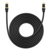 Baseus Hálózati kábel Cat.8, Ethernet RJ45, 40Gbps, 8m (fekete)