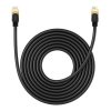 Baseus Hálózati kábel Cat.8, Ethernet RJ45, 40Gbps, 8m (fekete)