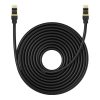 Baseus Hálózati kábel Cat.8, Ethernet RJ45, 40Gbps, 10m (fekete)