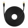 Baseus Hálózati kábel Cat.8, Ethernet RJ45, 40Gbps, 10m (fekete)