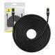 Baseus Hálózati kábel Cat.8, Ethernet RJ45, 40Gbps, 15m (fekete)