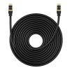 Baseus Hálózati kábel Cat.8, Ethernet RJ45, 40Gbps, 15m (fekete)