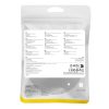 Baseus fonott hálózati kábel Cat.7, Ethernet RJ45, 10Gbps, 25m (Fekete)