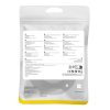 Baseus fonott hálózati kábel Cat.8, Ethernet RJ45, 40Gbps, 3m (fekete)
