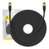 Baseus fonott hálózati kábel Cat.8, Ethernet RJ45, 40Gbps, 20m (fekete)