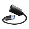 Baseus AirJoy Series USB 3.0 Hosszabbító kábel 1m - Fekete (B00631103111-00)