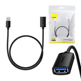   Baseus AirJoy Series USB 3.0 hosszabbítóKábel, 0,5m (Fekete)