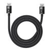 Baseus Video Kábel Display Port HD Series 8K 60Hz Bi-Directional Kábel 2m - Fekete (B00633706111-02)