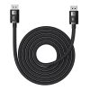 Baseus High Definition DisplayPort videókábel, 8K 60Hz, kétirányú, 5m (Fekete)