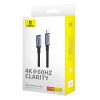 Baseus High Definition hosszabbító kábel USB-C 10Gbps, 0,5m (fekete)