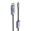 Baseus USB-C - DP adapter 8K 1,5m (fekete)