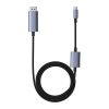 Baseus USB-C - DP adapter 8K 1,5m (fekete)