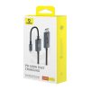 Baseus USB-C - DP adapter 8K 1,5m (fekete)