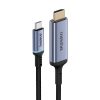 Baseus USB-C HDMI Adapter, High Definition, 1,5m (fekete)