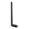 Baseus FastJoy Wi-Fi Adapter antennával 150Mbps (fekete)