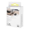 Baseus AirJoy 2 az 1-ben, 4K, 60Hz, kétirányú HDMI adapter beépített HDMI male kábellel (1m), fekete
