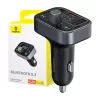 Baseus S-09 Pro Bluetooth FM transzmitter (fekete)