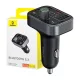 Baseus S-09 Pro Bluetooth FM transzmitter (fekete)